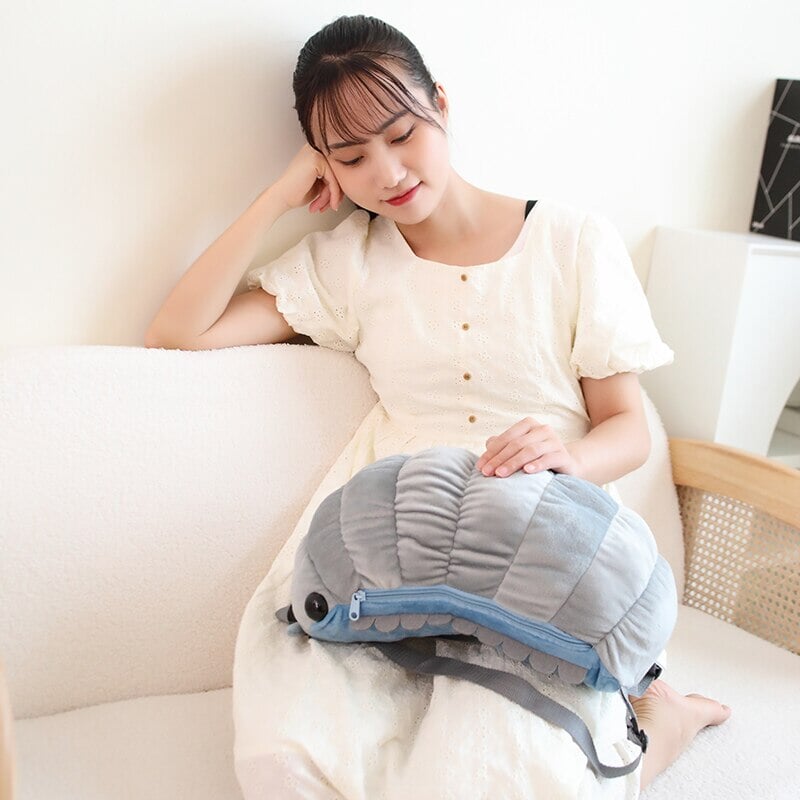 BowLift | Kawaii Isopod Plush Backpack