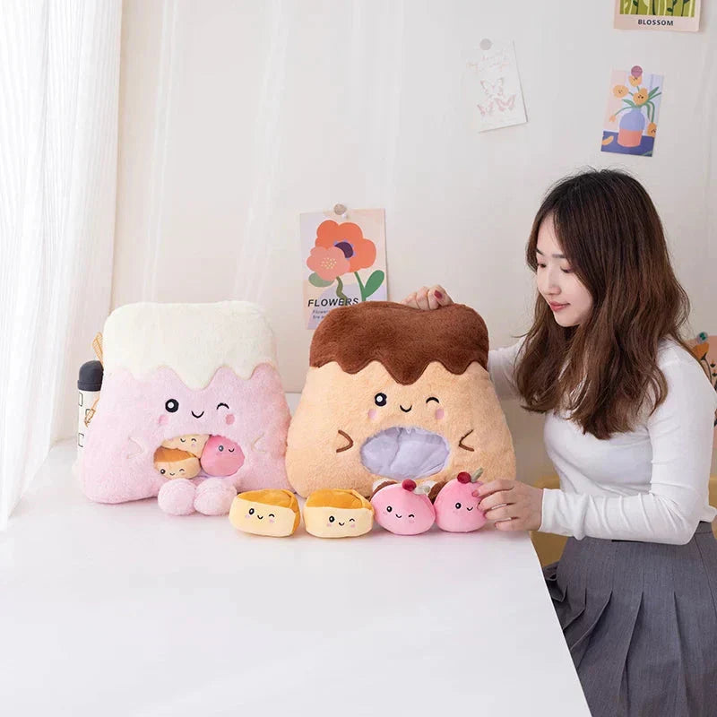 BowLift | Kawaii Mountain Desserts Candy Bag Plushies