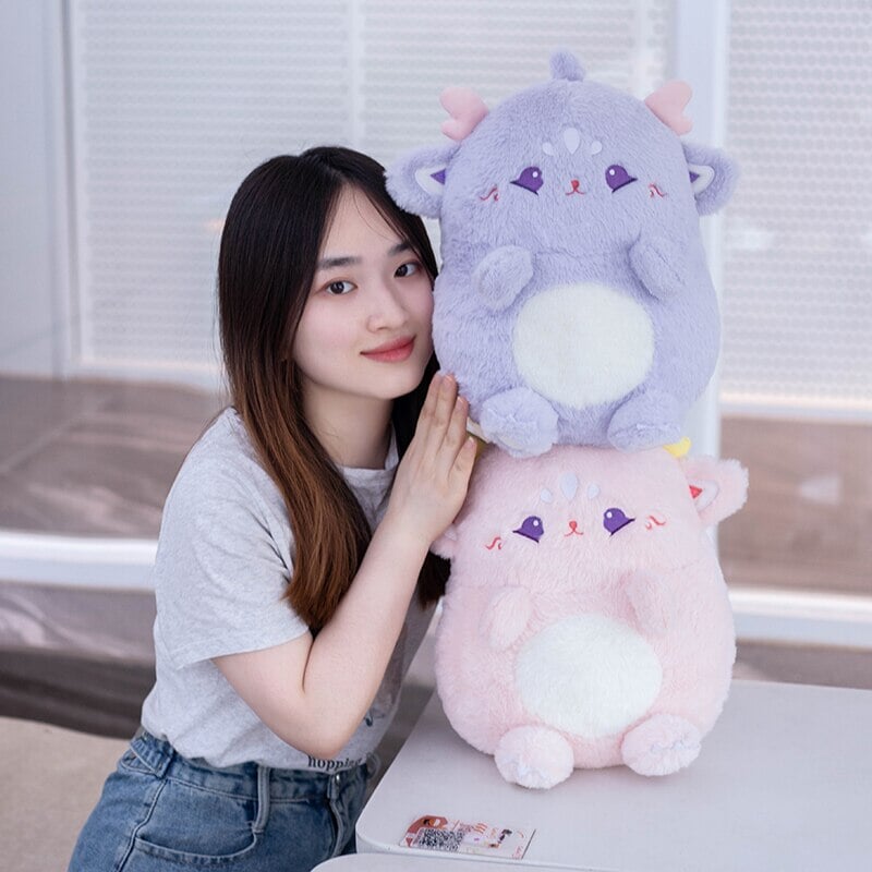 BowLift | Kawaii Pastel Chubby Deer Plush