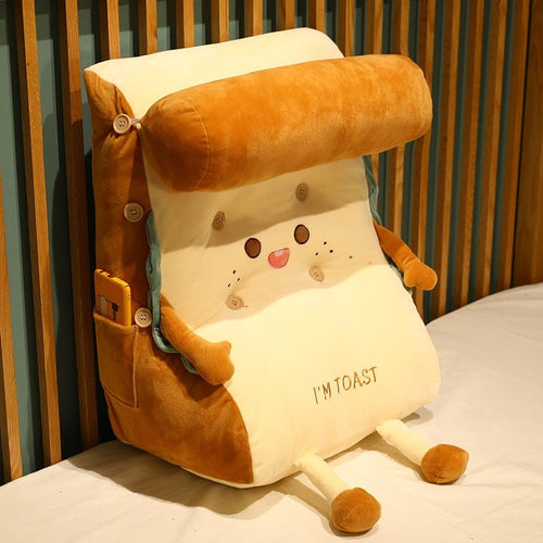 BowLift | Kawaii Toasted Bread Back Support Plushie
