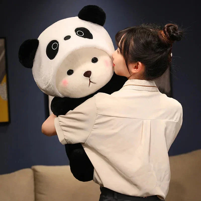 BowLift | Kawaii White Bear Panda Outfit Plushie