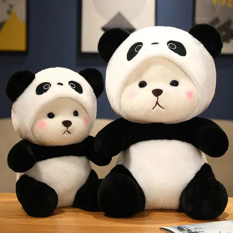 BowLift | Kawaii White Bear Panda Outfit Plushie