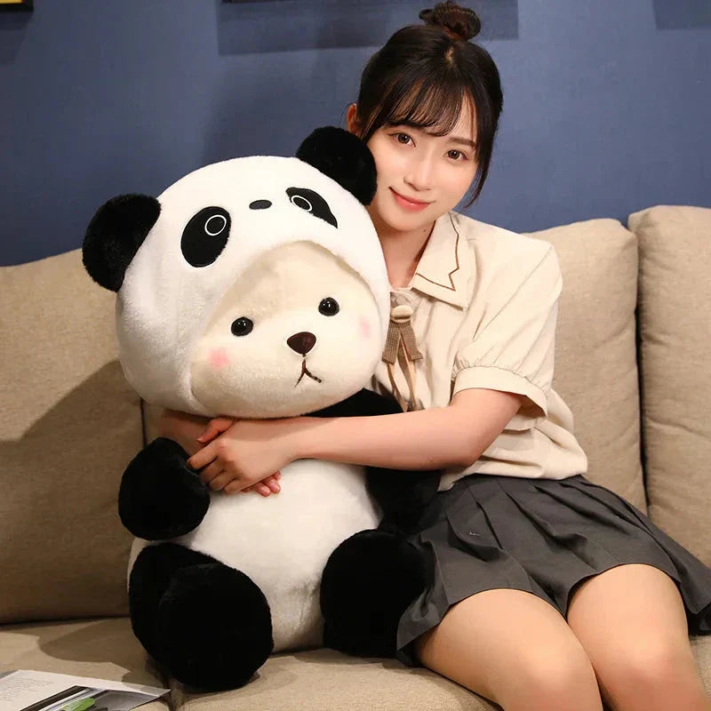 BowLift | Kawaii White Bear Panda Outfit Plushie