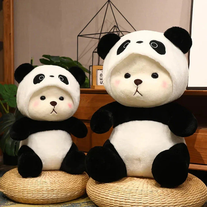 BowLift | Kawaii White Bear Panda Outfit Plushie