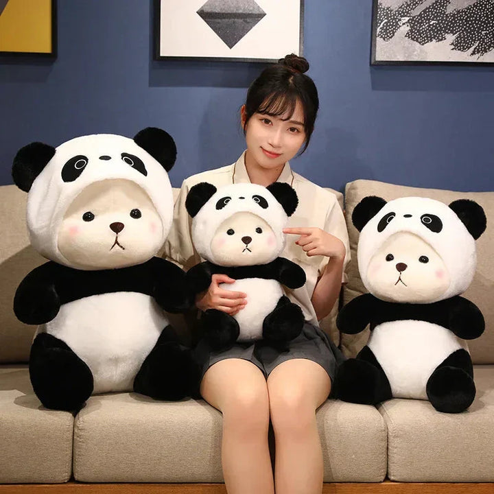 BowLift | Kawaii White Bear Panda Outfit Plushie
