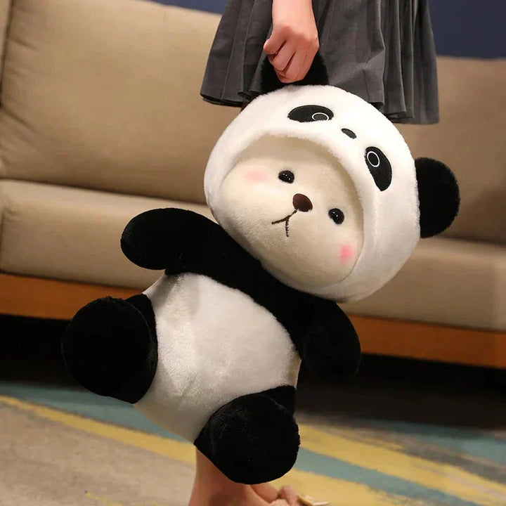 BowLift | Kawaii White Bear Panda Outfit Plushie