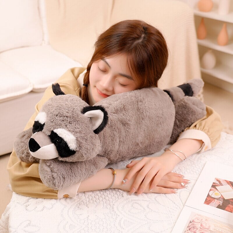 BowLift | Laying Sloth and Fox Raccoon Crocodile Plushie Friends