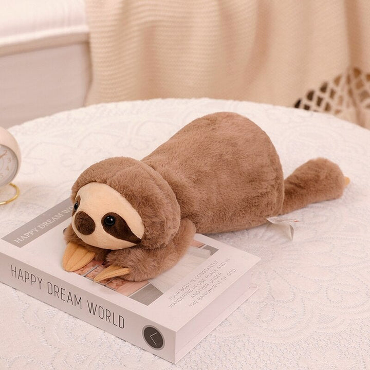 BowLift | Laying Sloth and Fox Raccoon Crocodile Plushie Friends
