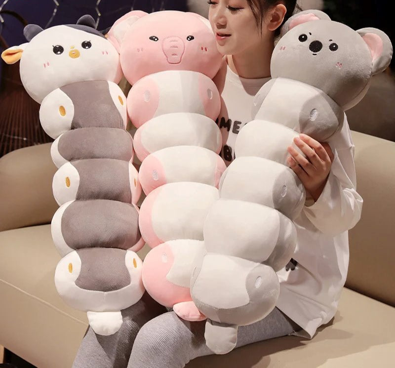 BowLift | Long Caterpillar Cat Koala Elephant Plushie Collection