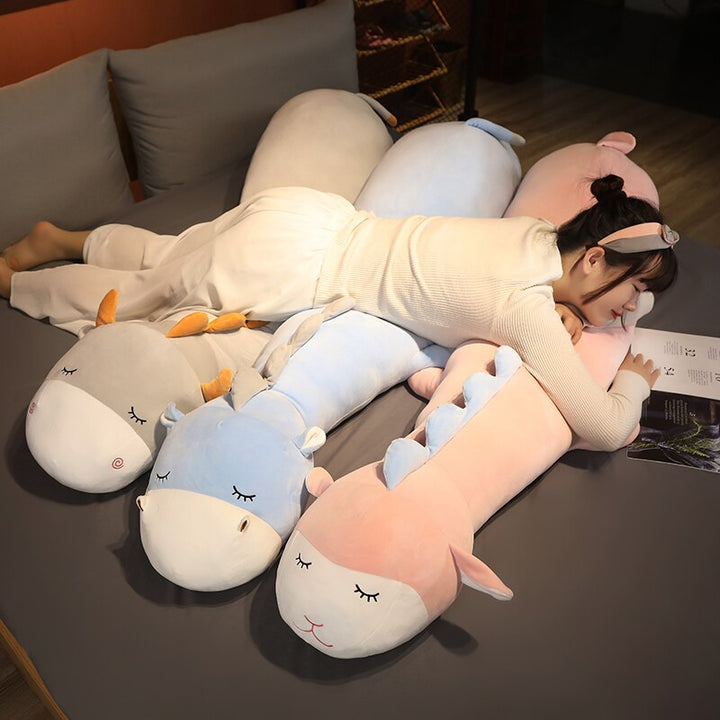 BowLift | Long Cuddly Hippo Cow Sheep Plushies