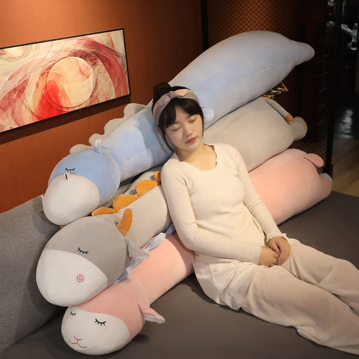 BowLift | Long Cuddly Hippo Cow Sheep Plushies