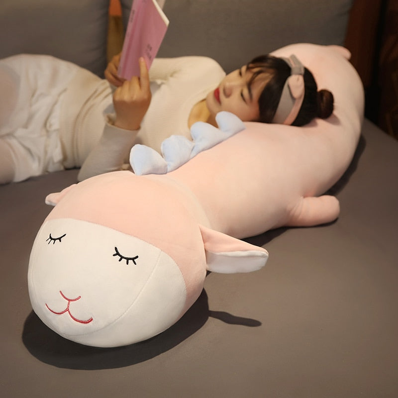 BowLift | Long Cuddly Hippo Cow Sheep Plushies