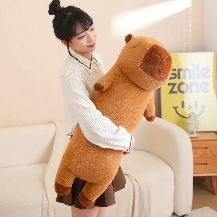BowLift | Long Fluffy Cute Capybara Plushies