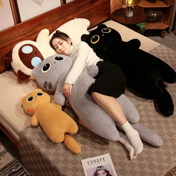 BowLift | Long Fluffy Huge Cat Family Plushies