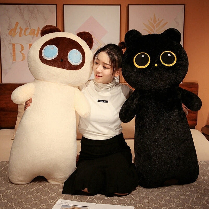 BowLift | Long Fluffy Huge Cat Family Plushies
