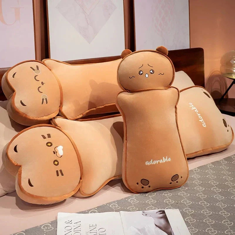 BowLift | Long Kawaii Cat Bear Bread Plushies
