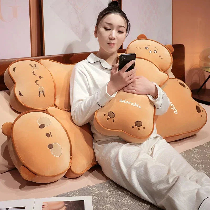 BowLift | Long Kawaii Cat Bear Bread Plushies