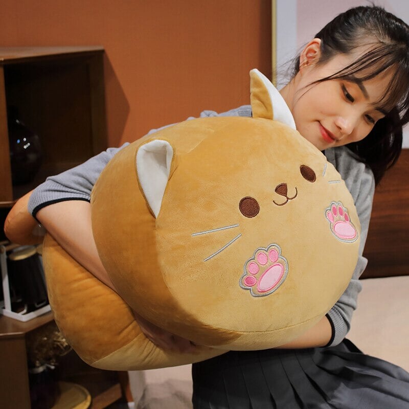 BowLift | Long Kawaii Shiba Inu Cat Pillow Plush