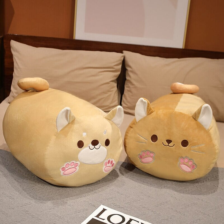 BowLift | Long Kawaii Shiba Inu Cat Pillow Plush