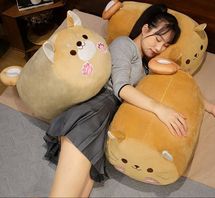 BowLift | Long Kawaii Shiba Inu Cat Pillow Plush
