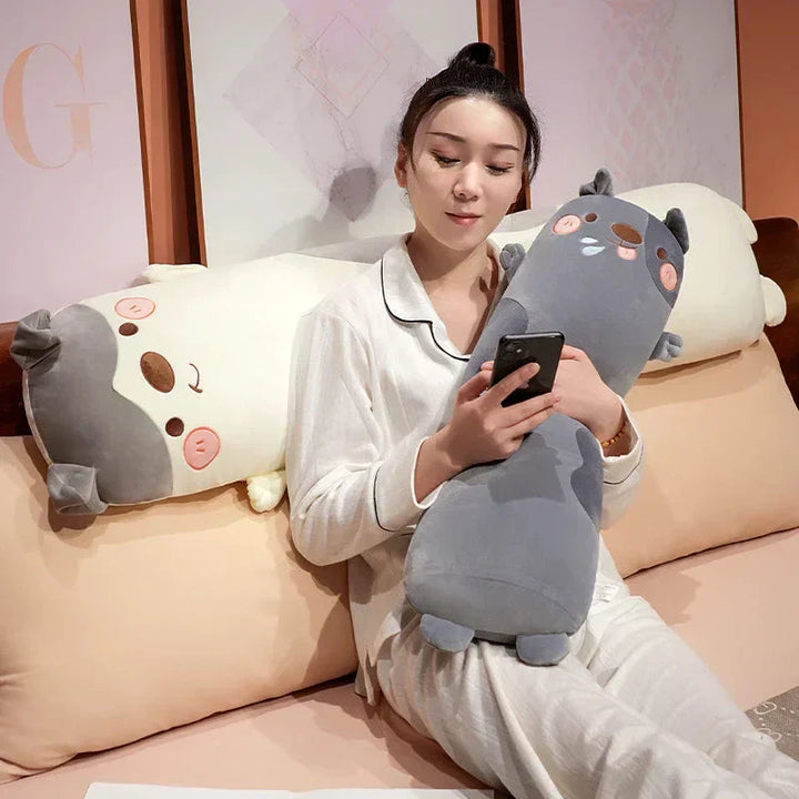 BowLift | Long Kawaii Snuggly Dog Plushies