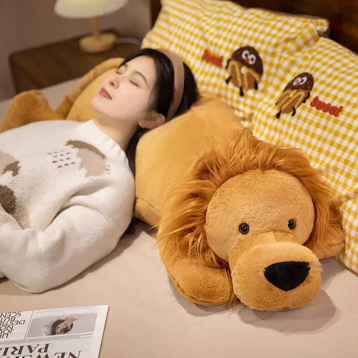 BowLift | Long Lion Snuggle Buddy Plushies
