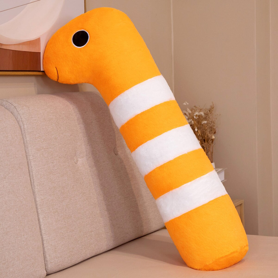 BowLift | Long Ocean White Orange Eel Plushies