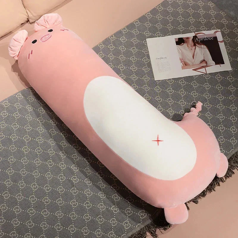 BowLift | Long Penguin Shiba Pig Zebra Snuggle Buddy Plushies