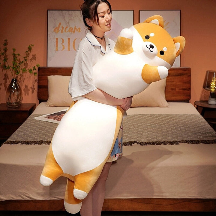 BowLift | Long Snuggle Shiba Buddy Plushies