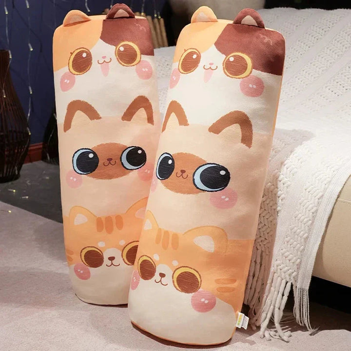 BowLift | Long Snuggle Stacked Cats Plushie