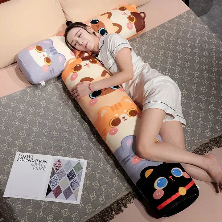 BowLift | Long Snuggle Stacked Cats Plushie