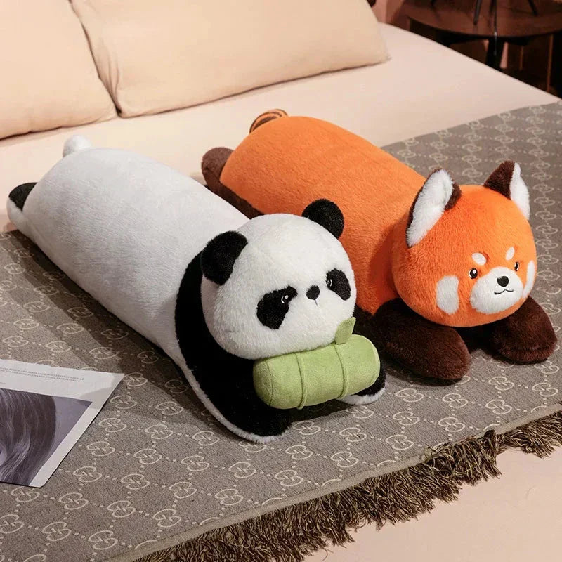 BowLift | Long Snuggly Fluffy Red Panda Plushies