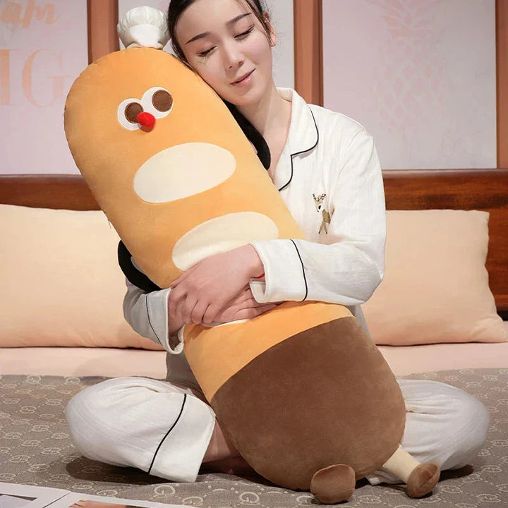 BowLift | Long Snuggly Funny Baguette Bread Plushies
