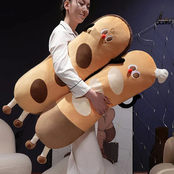 BowLift | Long Snuggly Funny Baguette Bread Plushies