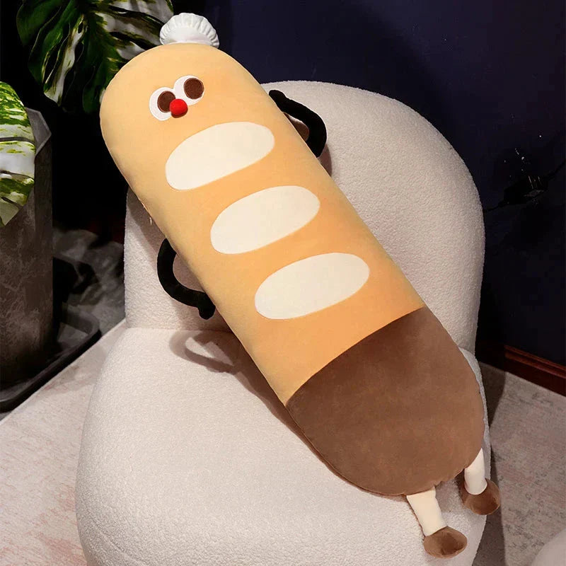BowLift | Long Snuggly Funny Baguette Bread Plushies