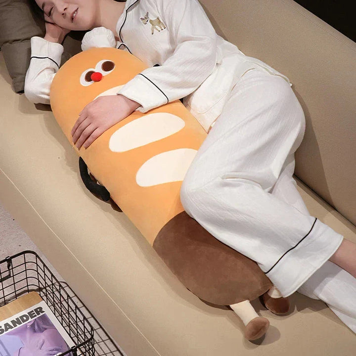 BowLift | Long Snuggly Funny Baguette Bread Plushies
