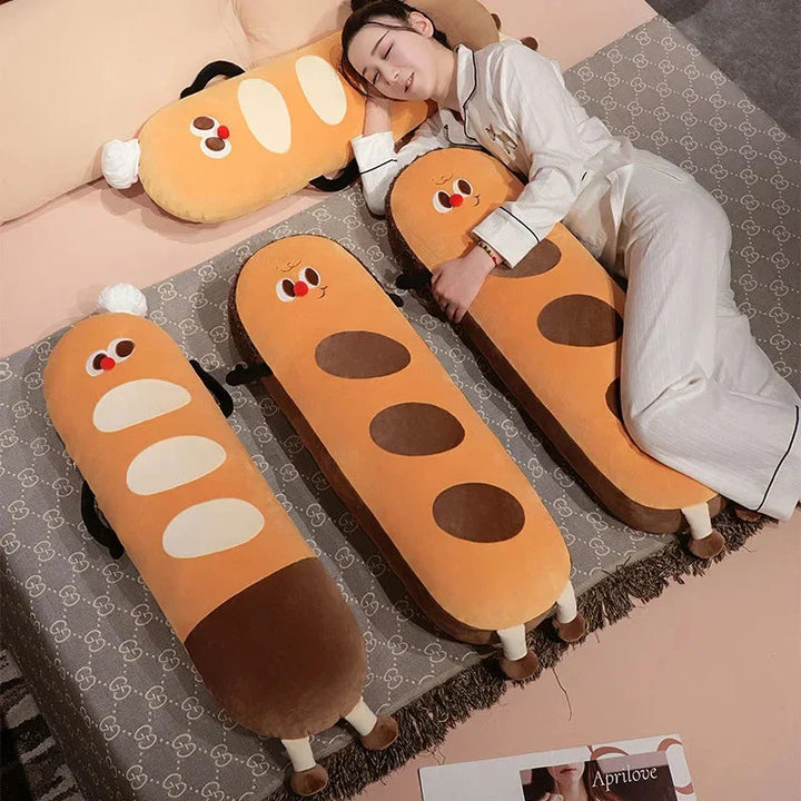BowLift | Long Snuggly Funny Baguette Bread Plushies