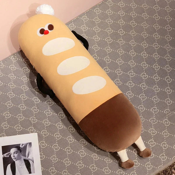 BowLift | Long Snuggly Funny Baguette Bread Plushies