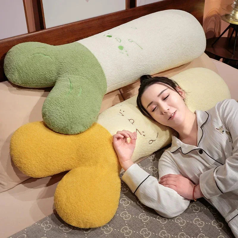 BowLift | Long Snuggly Giant Vegetable Plushies