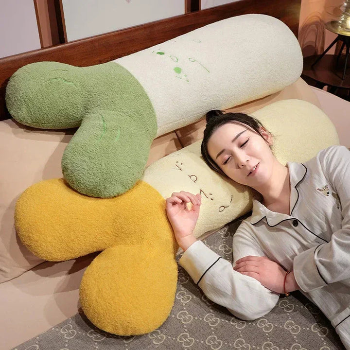 BowLift | Long Snuggly Giant Vegetable Plushies
