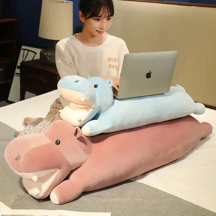 BowLift | Long Snuggly Hippo Plushies