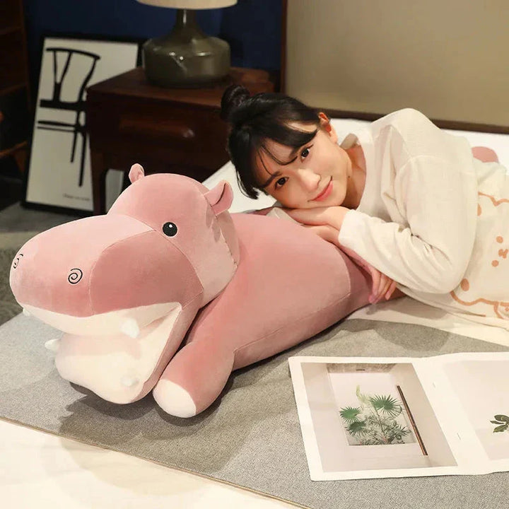BowLift | Long Snuggly Hippo Plushies