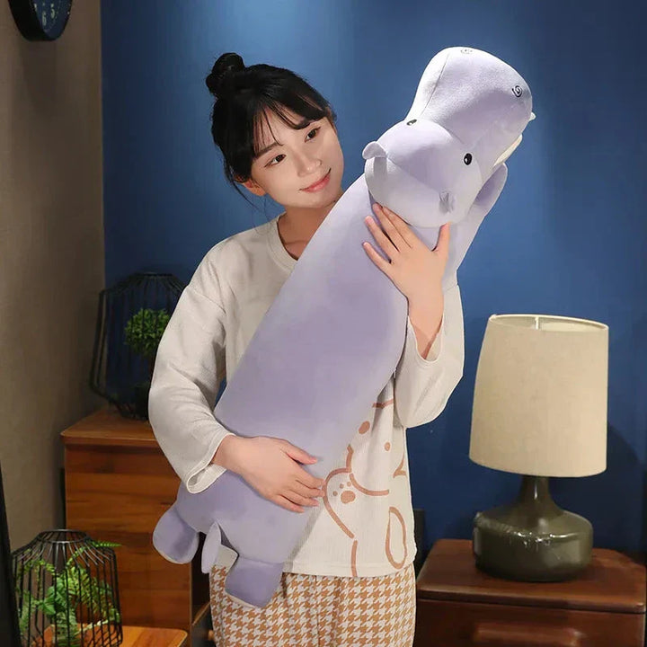 BowLift | Long Snuggly Hippo Plushies