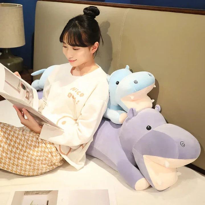 BowLift | Long Snuggly Hippo Plushies