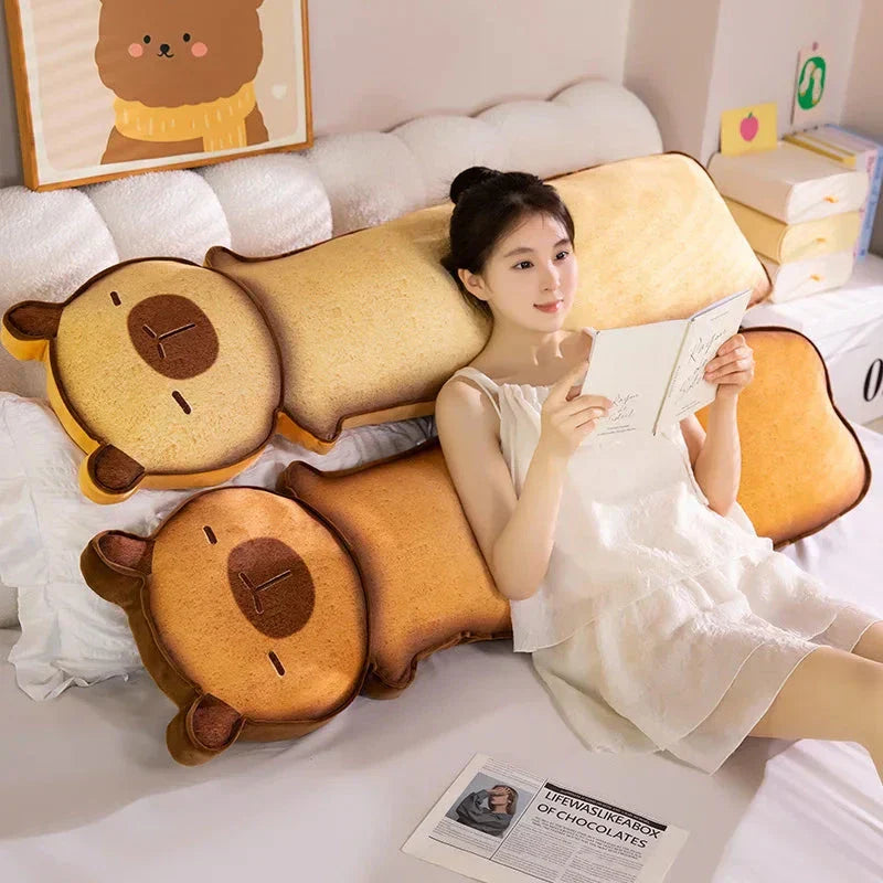 BowLift | Long Snuggly Toasted Cat Plushies