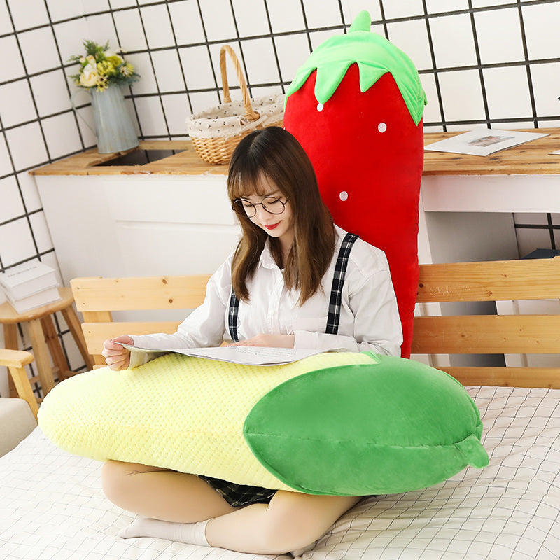 BowLift | Long Snuggly Vegetables Fruits Plushie Collection