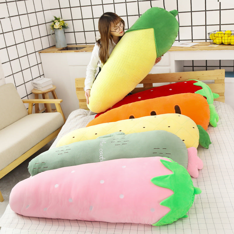 BowLift | Long Snuggly Vegetables Fruits Plushie Collection