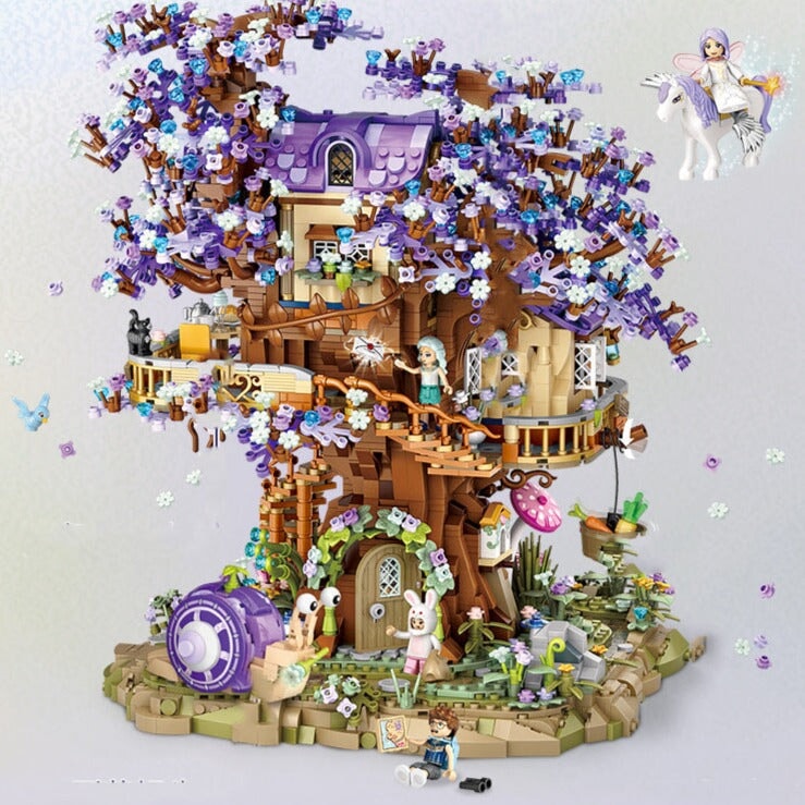 BowLift | Fantasy Magical Tree House Nano Building Set
