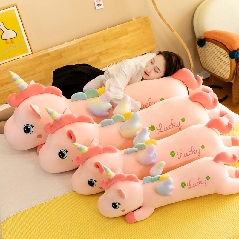 BowLift | Lucky the Long Pink Unicorn Plushie