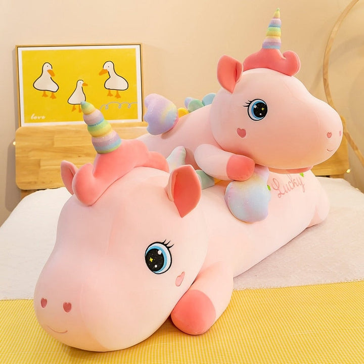 BowLift | Lucky the Long Pink Unicorn Plushie